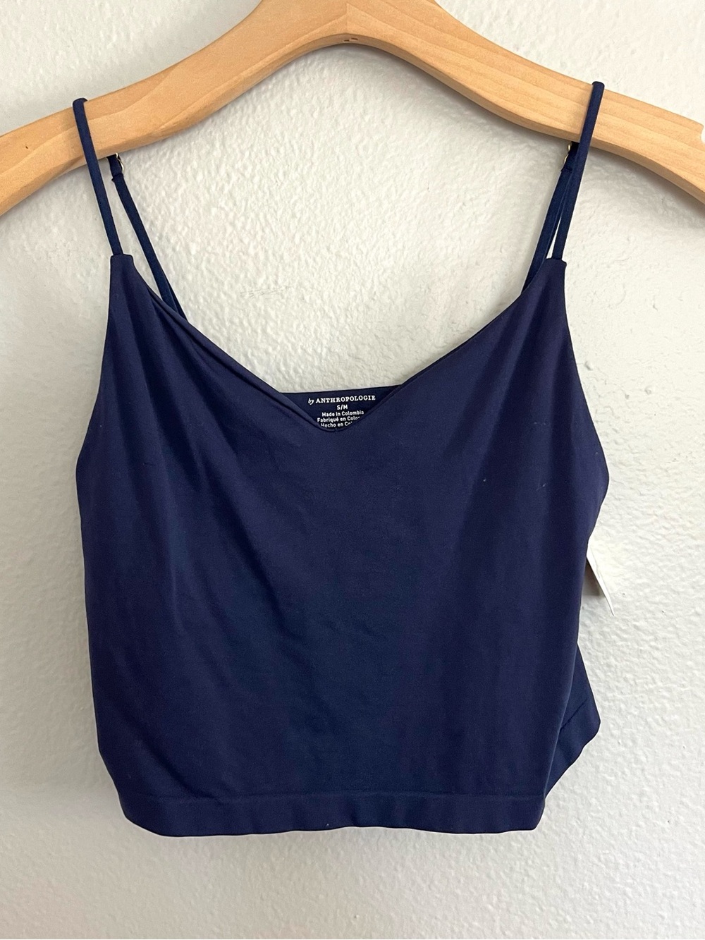 Anthropologie Navy Blue Cami Tank Top